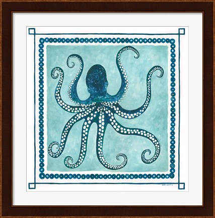 Framed Octopus I Frame Print