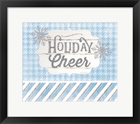 Framed Holiday Cheer Print