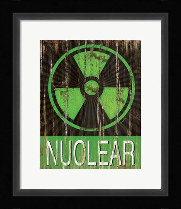Framed Nuclear Print