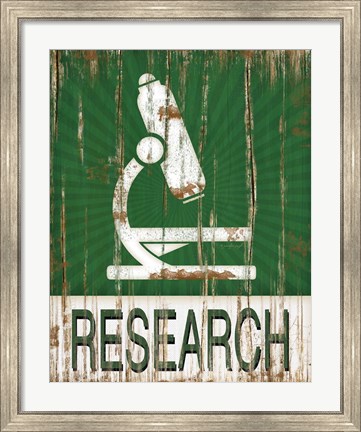 Framed Research Print