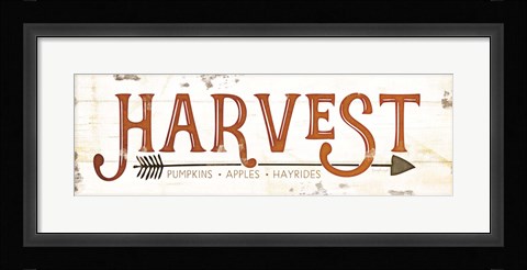 Framed Harvest Fall Print