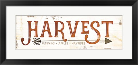 Framed Harvest Fall Print