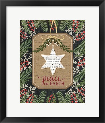 Framed Peace on Earth Print