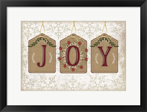 Framed Joy Print