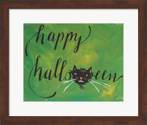 Framed Happy Halloween Print