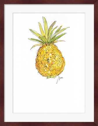 Framed Pineapple Print