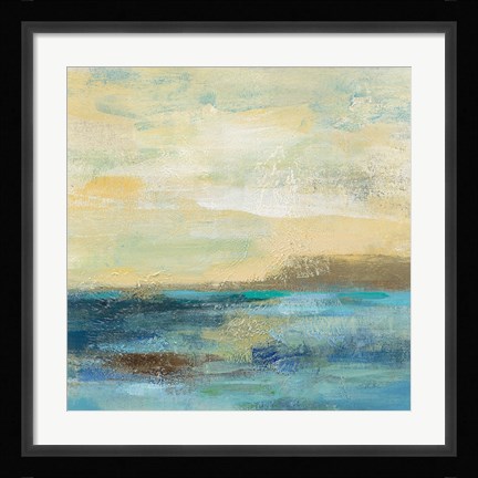 Framed Sunset Beach II A Print