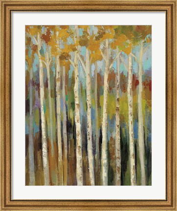 Framed Young Forest I Print