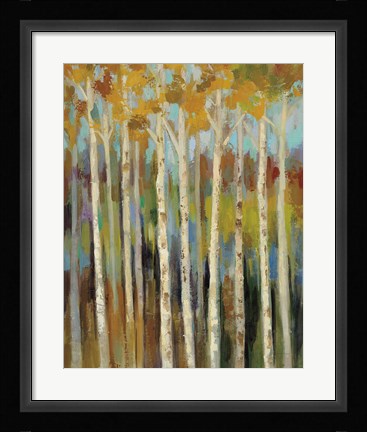 Framed Young Forest I Print