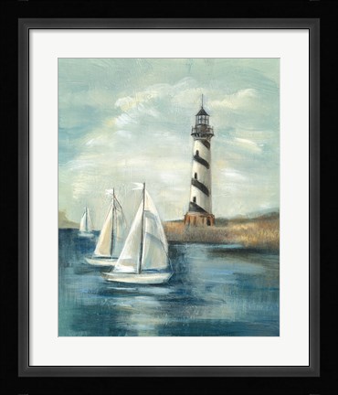 Framed Northeastern Breeze II Print