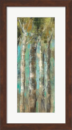 Framed April Birch Forest Panel II Print