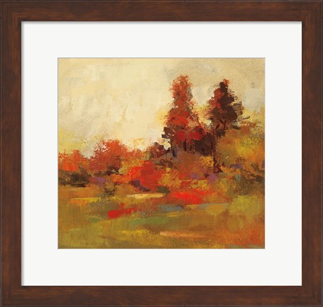 Framed Fall Forest IV Print