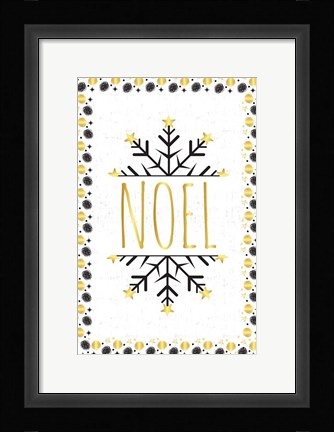 Framed Noel Print