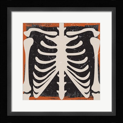Framed Skeleton Print