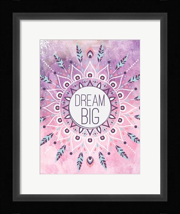 Framed Boho Dream Big Print