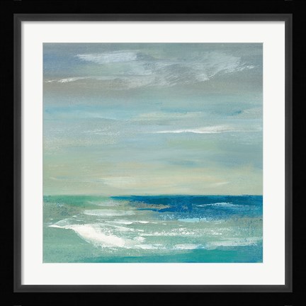 Framed Early Morning Waves I Print