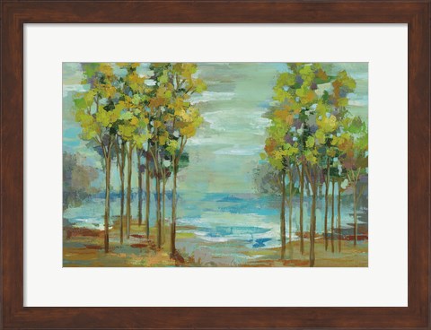 Framed Spring Trees Print