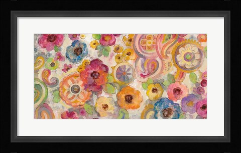 Framed Bohemian Summer I Print