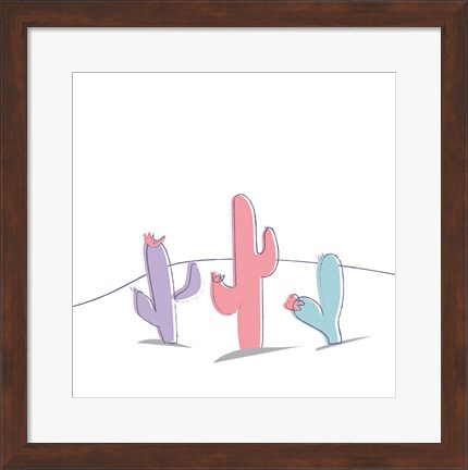 Framed Cactus Print