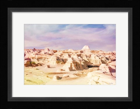 Framed Bisti Badlands Desert Wonderland I Print