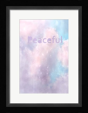 Framed Peaceful Print
