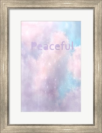 Framed Peaceful Print