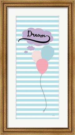 Framed Dream Balloons Print