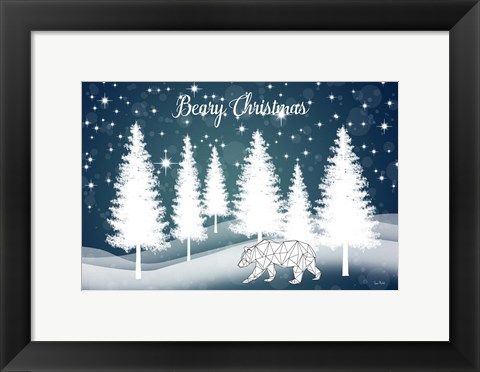 Framed Beary Christmas Print