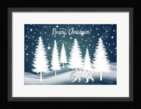 Framed Beary Christmas Print