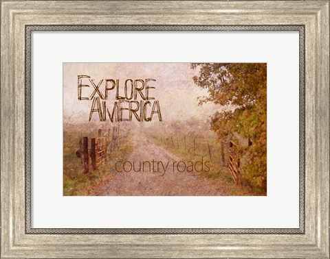 Framed Explore America Print