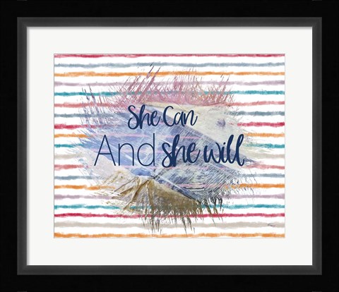 Framed She Can Print
