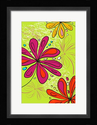 Framed Key Lime Joy Print