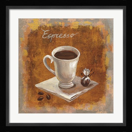 Framed Coffee Time IV Print