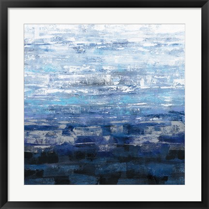 Framed Icelandic Wave Print