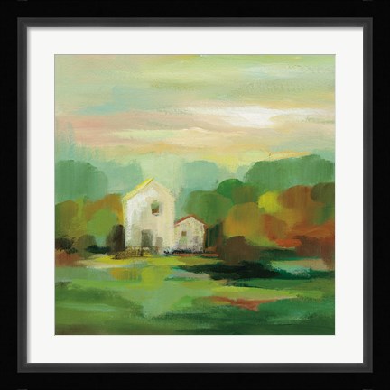 Framed October Farm I v2 Print