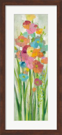 Framed Long Stem Bouquet I Print