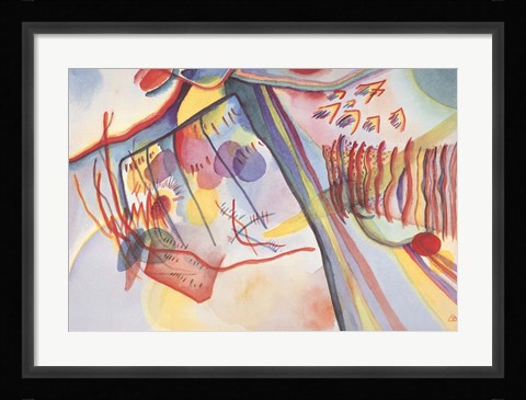 Framed Komposition, c.1911 Print