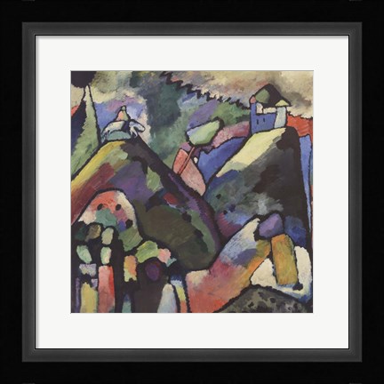 Framed Improvisation 9, 1910 Print