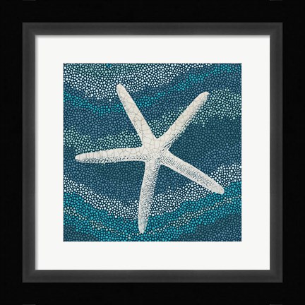 Framed Sea Glass IV Print