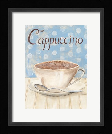 Framed Cappucino Print