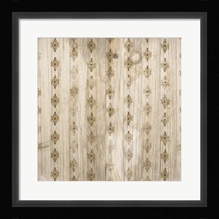 Framed Natural History Lodge Pattern III Print