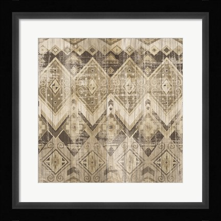 Framed Natural History Lodge Pattern VIII Print