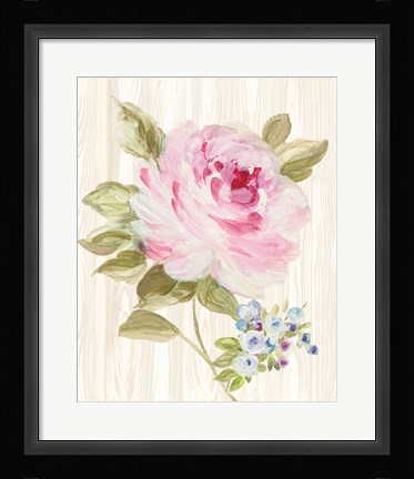 Framed Driftwood Garden V Print