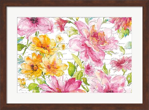 Framed Garden Splendor Print