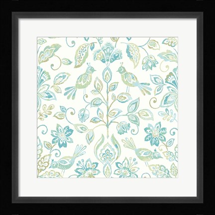 Framed Turkish Gardens Print