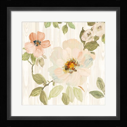 Framed Driftwood Garden VII Print