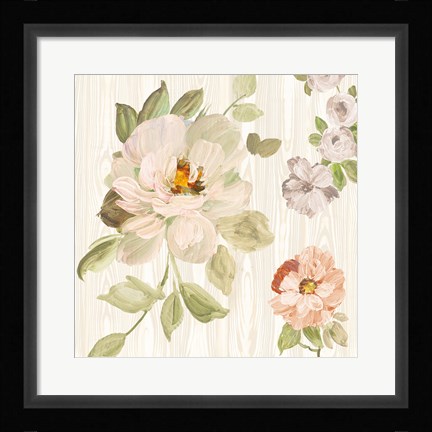 Framed Driftwood Garden VIII Print