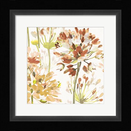 Framed Neutral Medley V Print