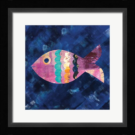 Framed Boho Reef III Print