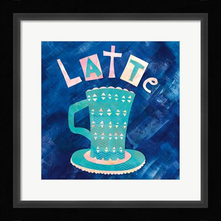 Framed Cafe Collage IV Print